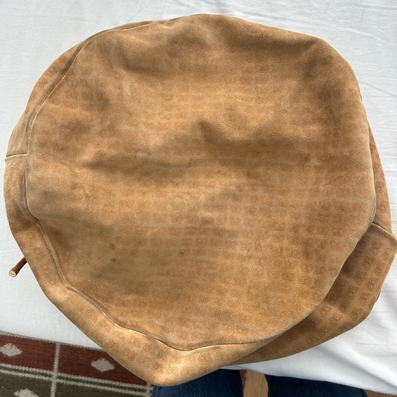 Vintage rare bottega veneta butterfly print suede tote - Picture 4 of 7